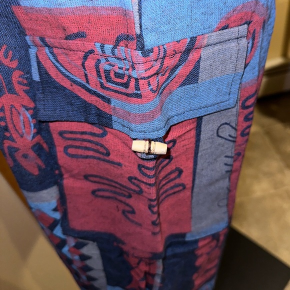 Kala Imports Patchwork Hippy Pants Handmade in Nepal Size 2X/3X NEW - Picture 6 of 8